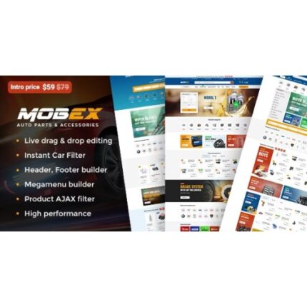 Mobex – Auto Parts WordPress Theme