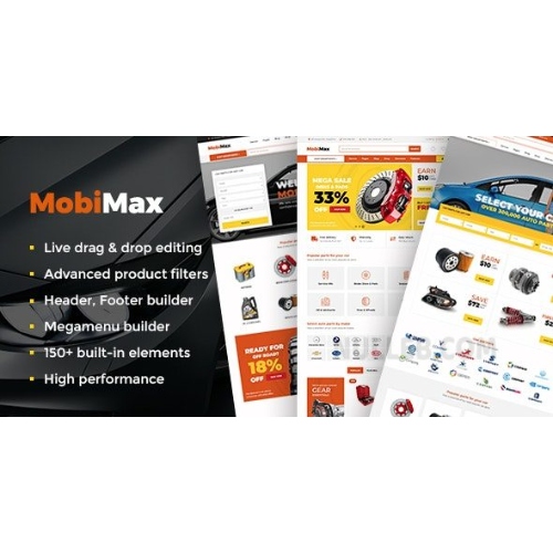 Mobimax-Auto-Parts-WordPress-Theme-WooCommerce-Shop.jpg Mobimax – Auto Parts WordPress Theme + WooCommerce Shop - Image 1