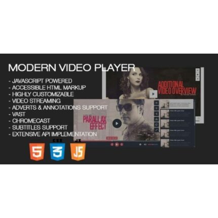 Modern Video Player for WordPress