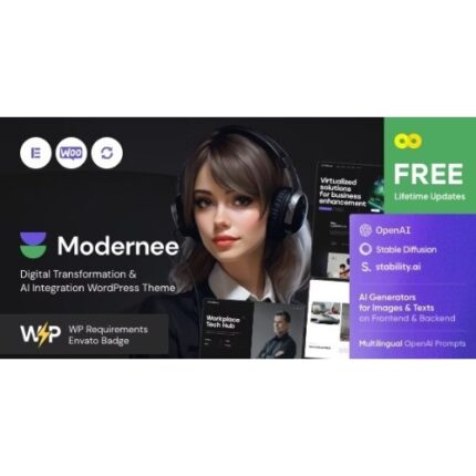 Modernee — AI Integration & Digital Transformation WordPress Theme