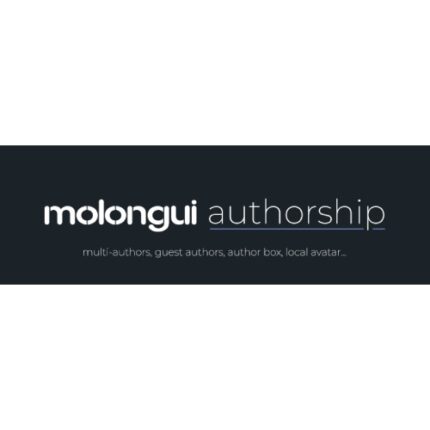 Molongui Authorship Pro