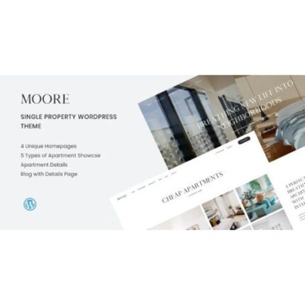 Moore – Single Property WordPress Theme