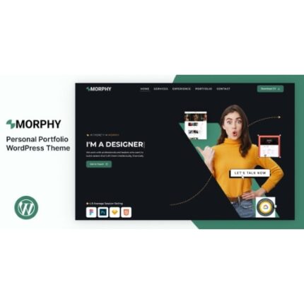 Morphy – Personal Portfolio WordPress Theme
