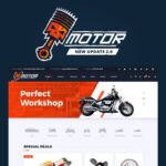 Motor – Vehicles Parts – Equipments and Accessories WooCommerce Store