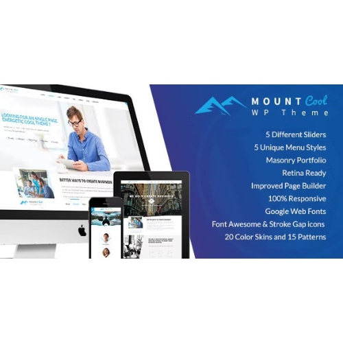 MountCool-Single-Page-Portfolio-WordPress-Theme.jpg MountCool – Single Page Portfolio WordPress Theme - Image 1