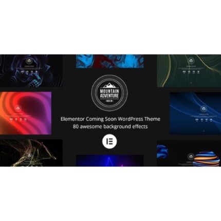 Mountain – Elementor Coming Soon WordPress Theme