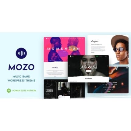 Mozo – Music WordPress Theme