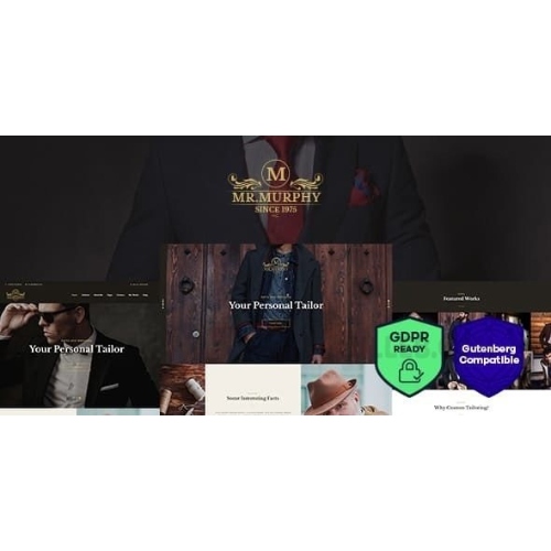 Mr.-Murphy-Custom-Dress-Tailoring-Clothing-WordPress-Theme.jpg Mr. Murphy – Custom Dress Tailoring Clothing WordPress Theme - Image 1