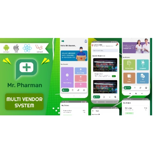 Mr.Pharman-React-native-multi-vendor-pharmacy-complete-solution-Free-Download.jpg Mr.Pharman – React native multi vendor | pharmacy complete solution - Image 1
