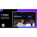 Mrigon – Personal Portfolio WordPress Theme