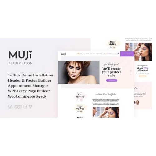 Muji-Beauty-Shop-Spa-Salon-WordPress-Theme.jpg Muji | Beauty Shop & Spa Salon WordPress Theme - Image 1