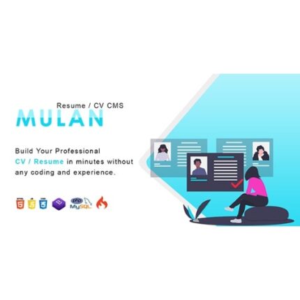 Mulan – Resume / CV CMS