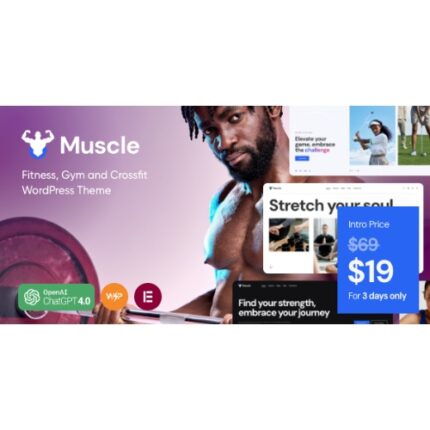 Muscle – Sports Center & Solarium WordPress Theme