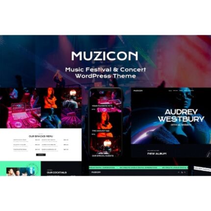 Muzicon – Music Festival & Concert WordPress Theme