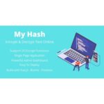 MyHash – Encrypt & Decrypt Text Online – Firebase Version (Production Ready)
