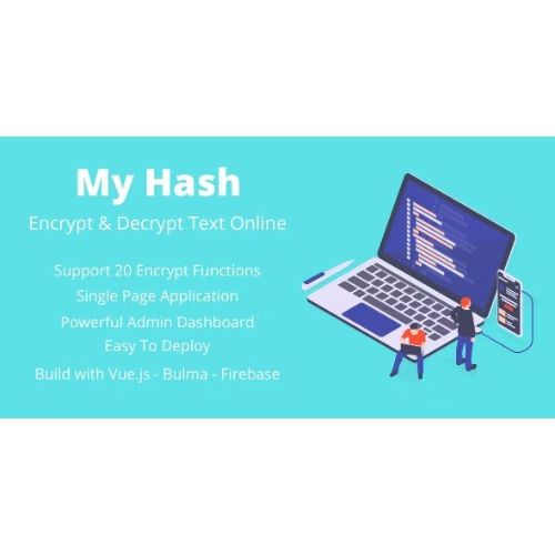 MyHash-Encrypt-Decrypt-Text-Online-Firebase-Version-Production-Ready.jpg MyHash – Encrypt & Decrypt Text Online – Firebase Version (Production Ready) - Image 1