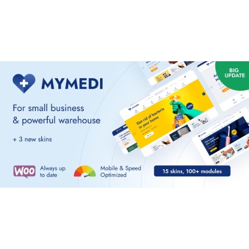 MyMedi-Responsive-WooCommerce-WordPress-Theme-Nulled.jpg MyMedi – Responsive WooCommerce WordPress Theme - Image 1