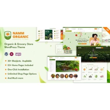 Namm – Grocery Shop WordPress Theme