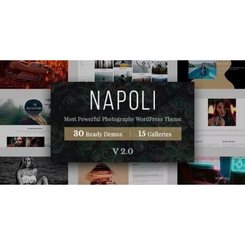 Napoli-Photography-WordPress.jpg Napoli Photography WordPress - Image 1