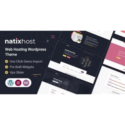 Natix | Web Hosting WordPress Theme