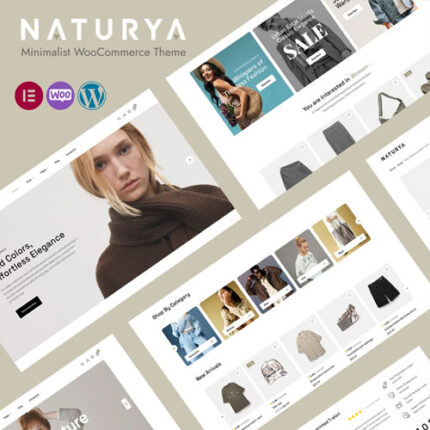 Naturya – Minimalist WooCommerce WordPress Theme