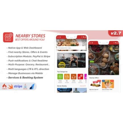 Nearby Stores iOS – Offers & Coupons, Events, Restaurant, Services & Booking 3.1