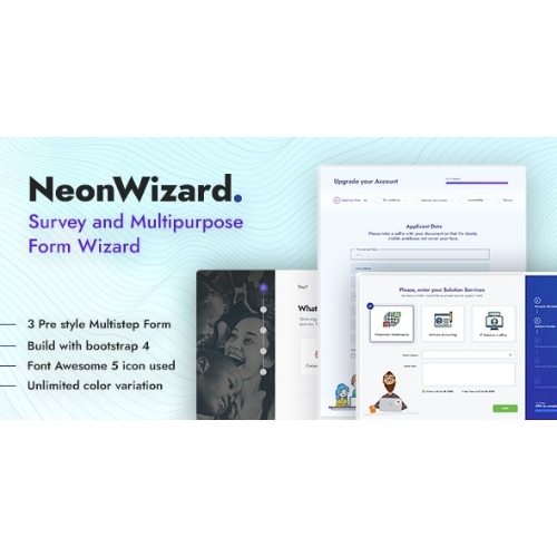 NeonWizard-E28093-Questionnaire-Multistep-Form-Wizard-Nulled-1.jpg NeonWizard – Questionnaire Multistep Form Wizard - Image 1