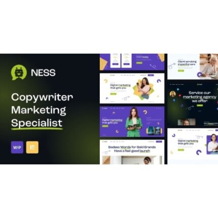 Ness – Marketing Agency & SMM WordPress Theme