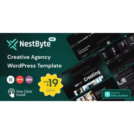 Nestbyte- Creative Agency and Startup WordPress Theme