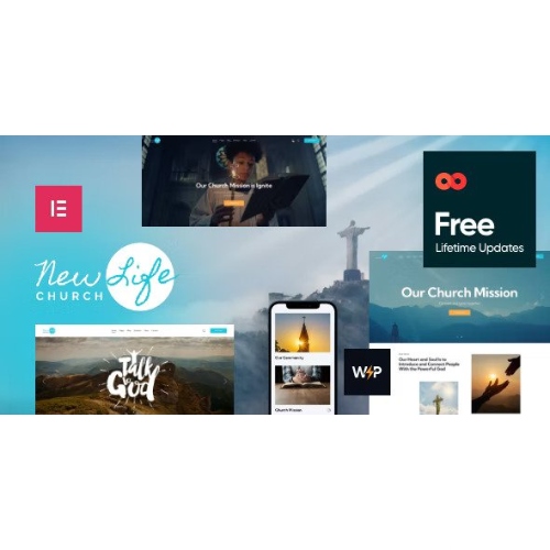 New-Life-Church-Religion-WordPress-Theme.jpg New Life | Church & Religion WordPress Theme | Churches - Image 1
