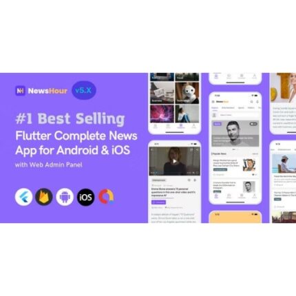 News Hour – Flutter News App for Android & iOS with Admin Panel