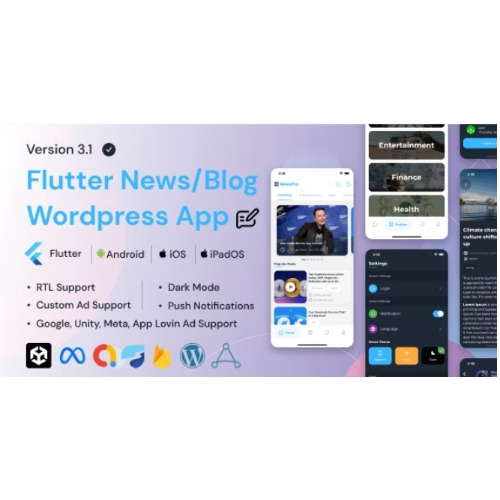 NewsPro-Blog_News_Article-App-For-Wordpress-Free-Download.jpg NewsPro – Blog/News/Article App For WordPress - Image 1