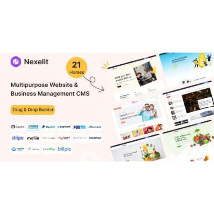 Nexelit – Multipurpose Website CMS & Business CMS
