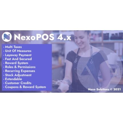 NexoPOS Extendable PHP Point of Sale