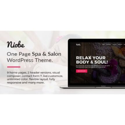 Niobe – Spa & Salon WordPress Theme