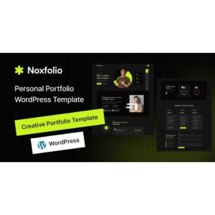 Noxfolio – Personal Portfolio Resume WordPress Theme