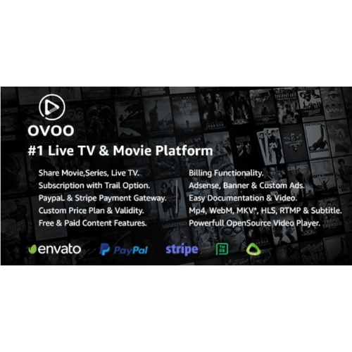OVOO-NULLED-Live-TV-Movie-Portal-CMS-with-Membership-System-Free-Download-1.jpg OVOO – Live TV & Movie Portal CMS with Membership System - Image 1