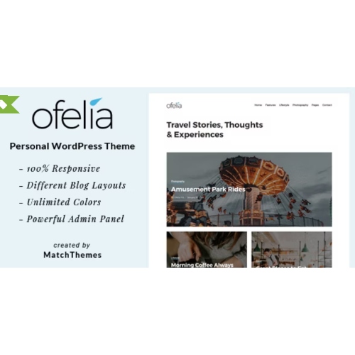 Ofelia-Travel-Personal-WordPress-Blog-Theme-Free-Download.jpg Ofelia – Travel Personal WordPress Blog Theme - Image 1
