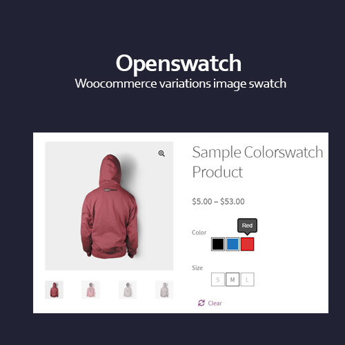 OpenSwatch-E28093-Woocommerce-Variations-Image-Swatch.jpg OpenSwatch – Woocommerce Variations Image Swatch - Image 1