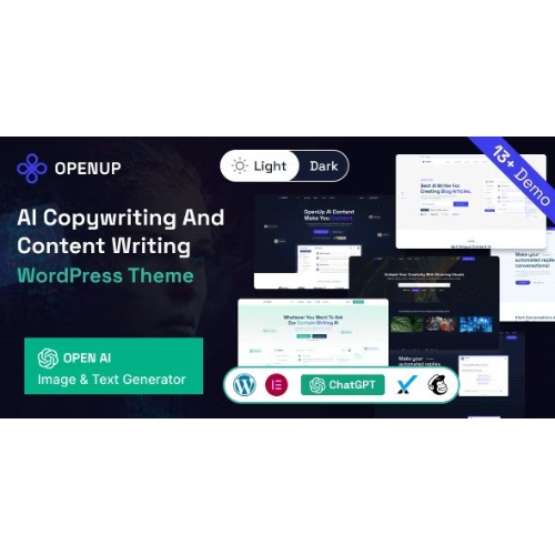 Openup-AI-Content-Writer-AI-Application-WordPress-Theme.jpg Openup – AI Content Writer & AI Application WordPress Theme - Image 1