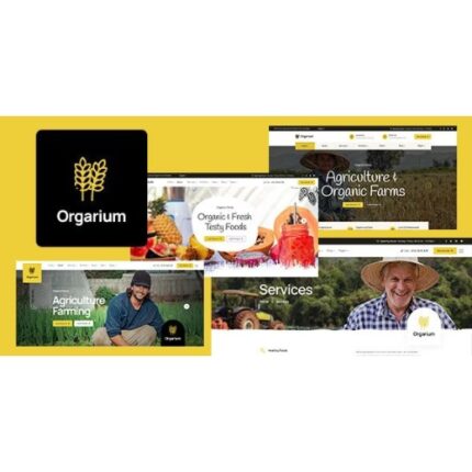 Orgarium – Agriculture & Organic Farm WordPress Theme