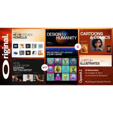 Original — Illustrator & Artist Portfolio WordPress Theme