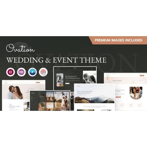 Ovation-Wedding-Event-Photography-WordPress-Theme.jpg Ovation – Wedding & Event Photography WordPress Theme - Image 1