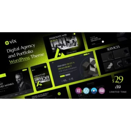 Ovix – Digital Agency & Creative Portfolio WordPress Theme