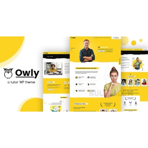 Owly-Tutoring-eLearning-WP-Theme.jpg Owly – Tutoring & eLearning WP Theme - Image 1