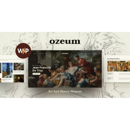 Ozeum-Modern-Art-Gallery-and-Creative-Online-Museum-WordPress-Theme-RTL.jpg Ozeum | Art Gallery and Museum Theme - Image 1