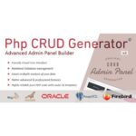 PHP CRUD Generator – Advanced Database Admin Panel Builder