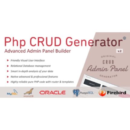 PHP CRUD – Bootstrap Dashboard Generator | PHPCG