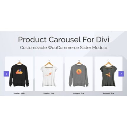 Product Carousel for Divi and WooCommerce