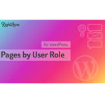Pages by User Role for WordPress